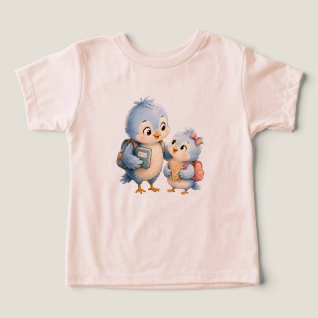 Camiseta infantil Blue Bird Kids (Diseño delantero )