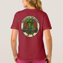 Camiseta Infantil Broccoli is the Secret - Back