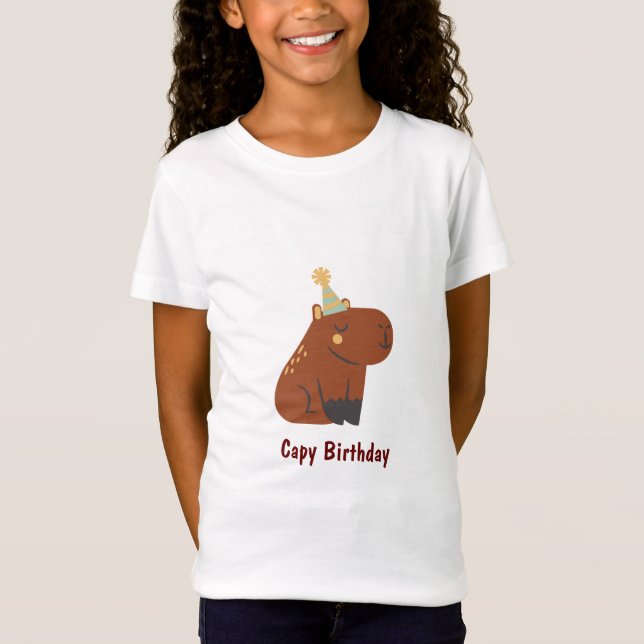 Camiseta Infantil Capivara (Anverso)