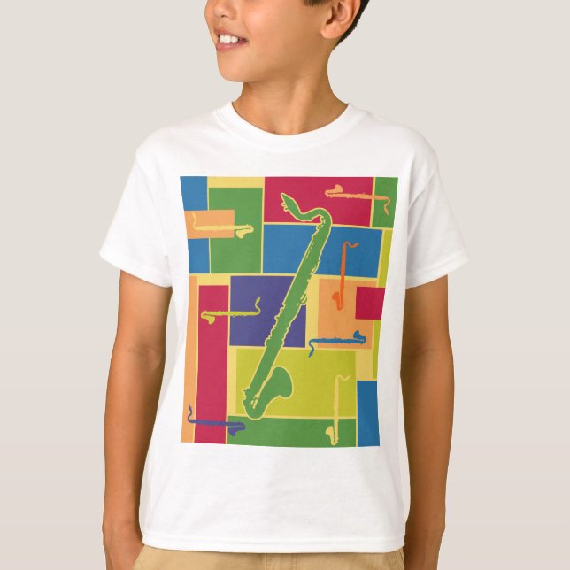 Camiseta infantil Colorblocks (Anverso)