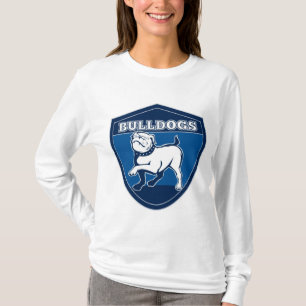 Camiseta infantil con logotipo de insignia de cach