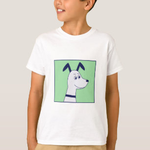 Camiseta infantil con un perro de caricatura