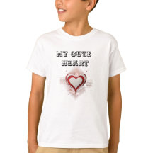 Camiseta infantil Corazón Adorable: Difunde Amor p