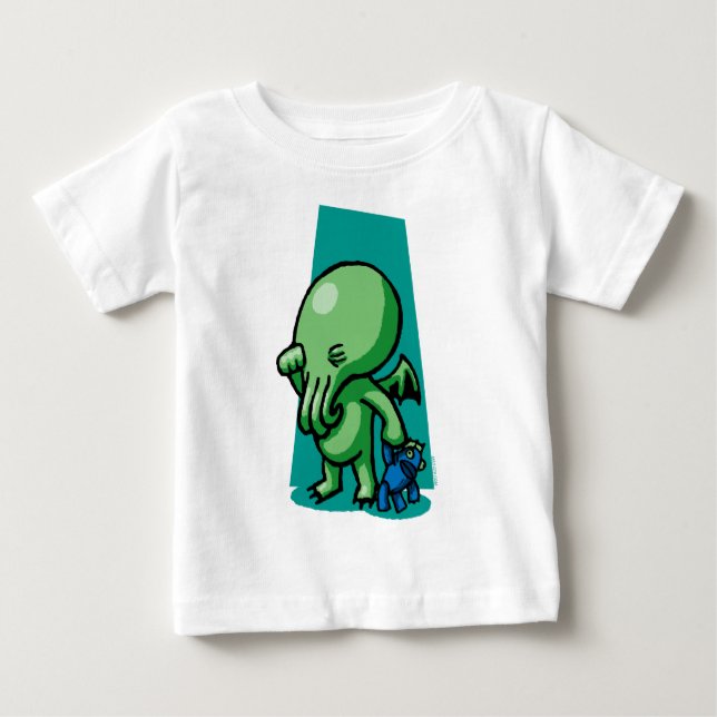 Camiseta infantil Cthulhu en época de sueño (Anverso)