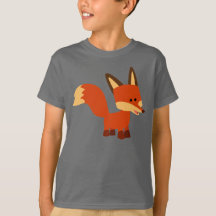 Camiseta Infantil Cute Astute Personalizado Fox