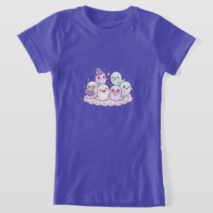 Camiseta infantil de amigos fantasmas lindos