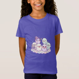 Camiseta infantil de amigos fantasmas lindos