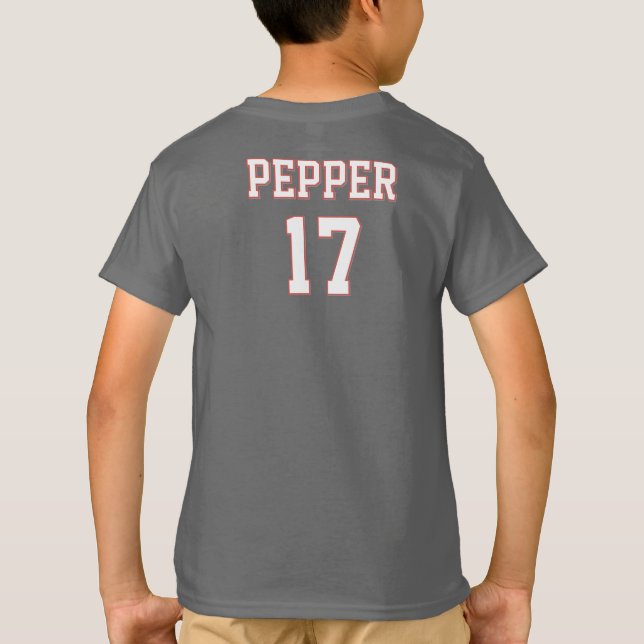 Camiseta infantil de Argelia (Reverso)