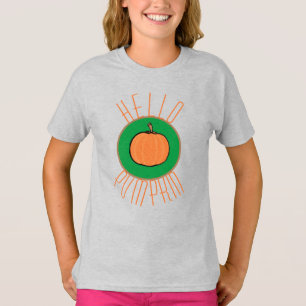 Camiseta infantil de calabaza/Halloween