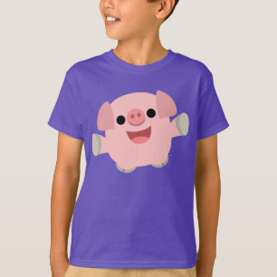 Camiseta infantil de cerdo Personalizado