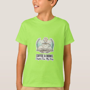 Camiseta infantil de Coffee & Books   Lector adora