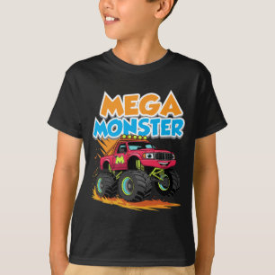 Camiseta infantil de dibujos animados de megamonst