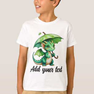 Camiseta infantil de dragón de fantasía