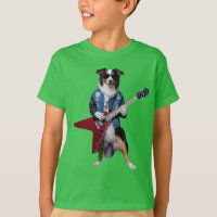 Camiseta infantil de estrella de rock linda pastor