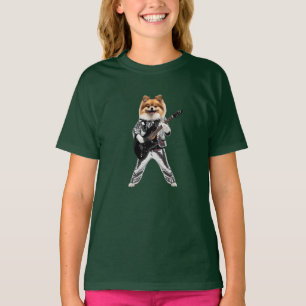 Camiseta infantil de estrella de rock Pomerania