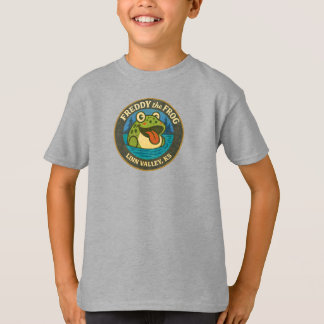 Camiseta infantil de Funky Freddy Frog de Linn Val