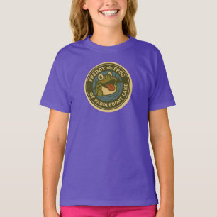Camiseta infantil de Funky Freddy Frog de Paddlebo
