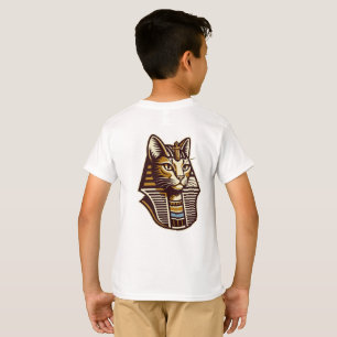 Camiseta infantil de gato egipcio – Arte de gato f