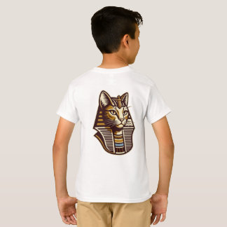 Camiseta infantil de gato egipcio – Arte de gato f