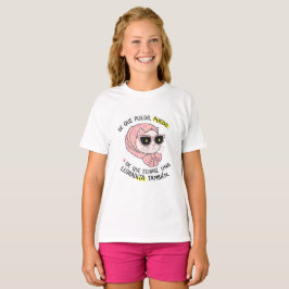 Camiseta infantil de gato lindo – Cita divertida e