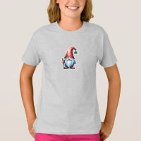 Camiseta infantil de gnomo linda