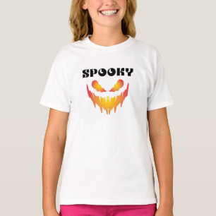Camiseta infantil de Halloween con tipografía espe