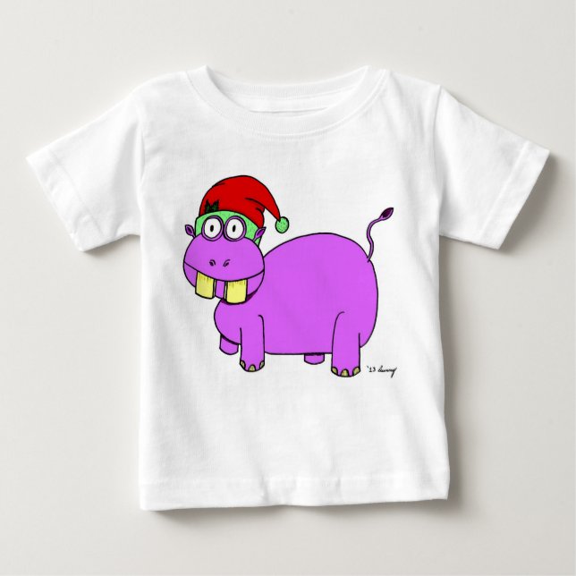 Camiseta infantil de Hippo (Anverso)