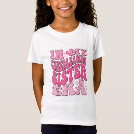Camiseta infantil de la era de mi hermana animador
