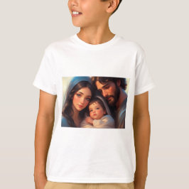 Camiseta infantil de la Sagrada Familia