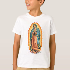 Camiseta infantil de la Virgen Bendita de Guadalup