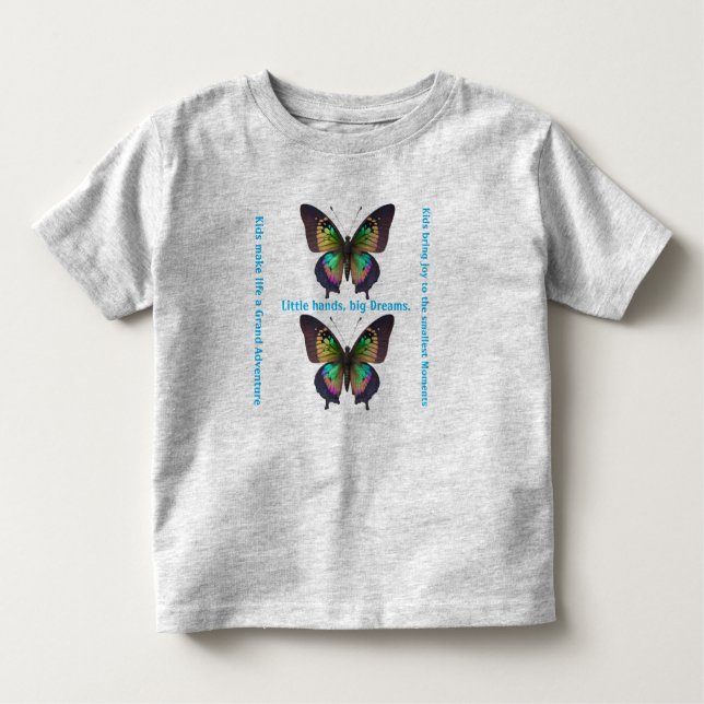 Camiseta infantil de moda (Anverso)