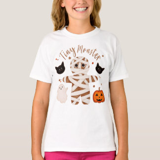 Camiseta infantil de momia de Halloween