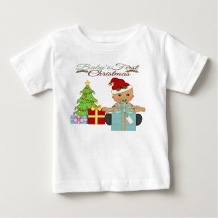 Camiseta infantil de Navidades de bebé