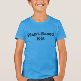 Camiseta infantil de planta