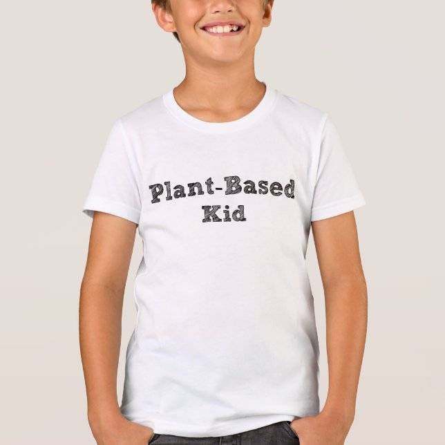 Camiseta infantil de planta (Anverso)