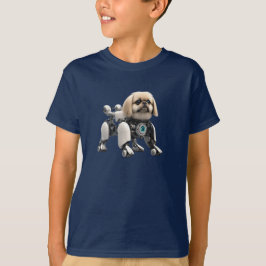 Camiseta infantil de robot Pekín adorable