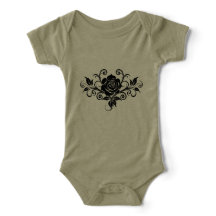 Camiseta infantil de rosa minimalista moderna