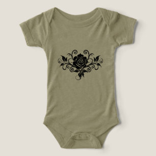 Camiseta infantil de rosa minimalista moderna