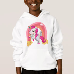 Camiseta infantil de unicornio mágico lindo