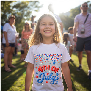 Camiseta infantil del 4 de julio