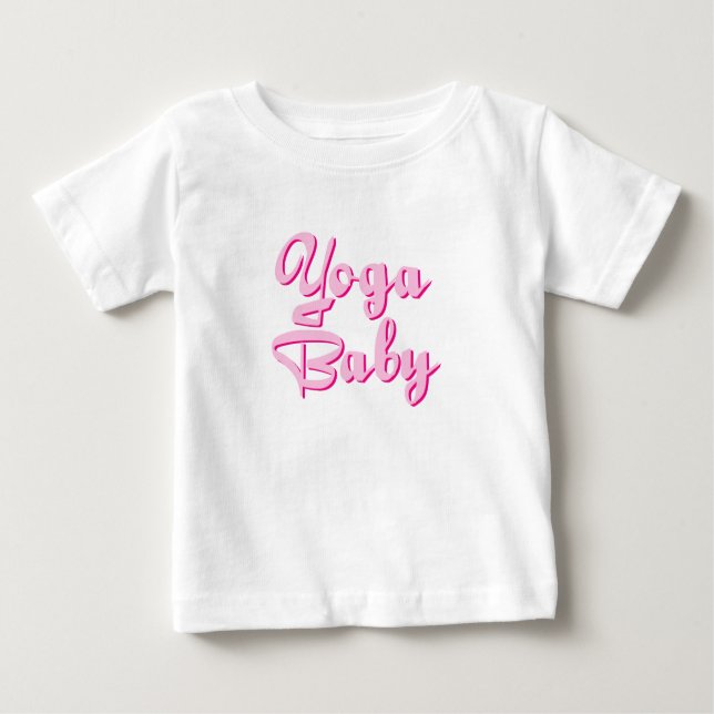 Camiseta infantil del bebé de la yoga (Anverso)