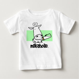 Camiseta infantil del bebé de Milkaholics