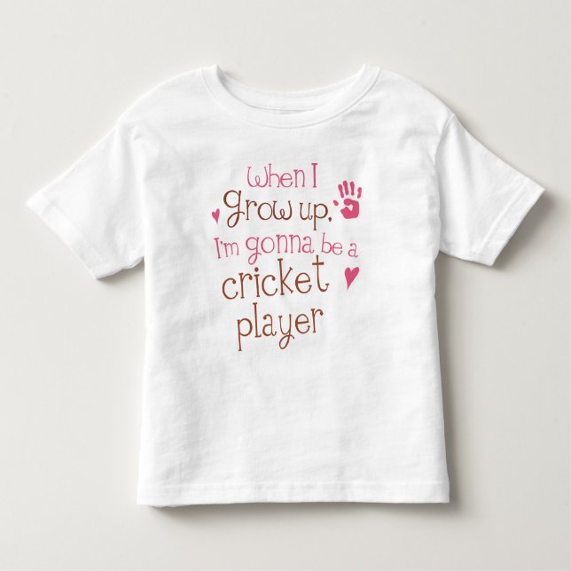 Camiseta infantil del bebé del jugador del grillo (Anverso)