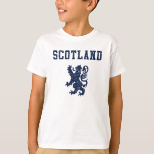 Camiseta infantil del león rampante escocés