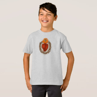 Camiseta infantil del Sagrado Corazón de Jesús