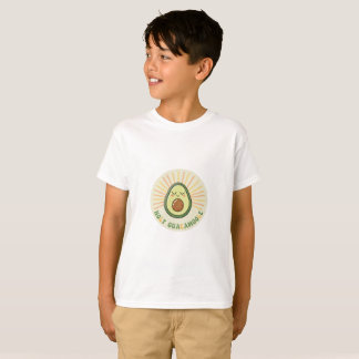Camiseta infantil diseñada "Santo Guacamole".