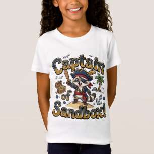 Camiseta infantil divertida de mapache lindo 'Alca