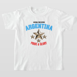 Camiseta infantil edición orgullo nacional de Arge