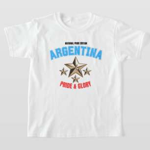 Camiseta infantil edición orgullo nacional de Arge