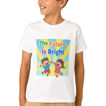 Camiseta infantil El Futuro Es Brillante